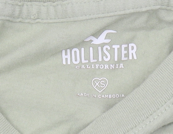 Hollister Women's Green XS Basic T-Shirt