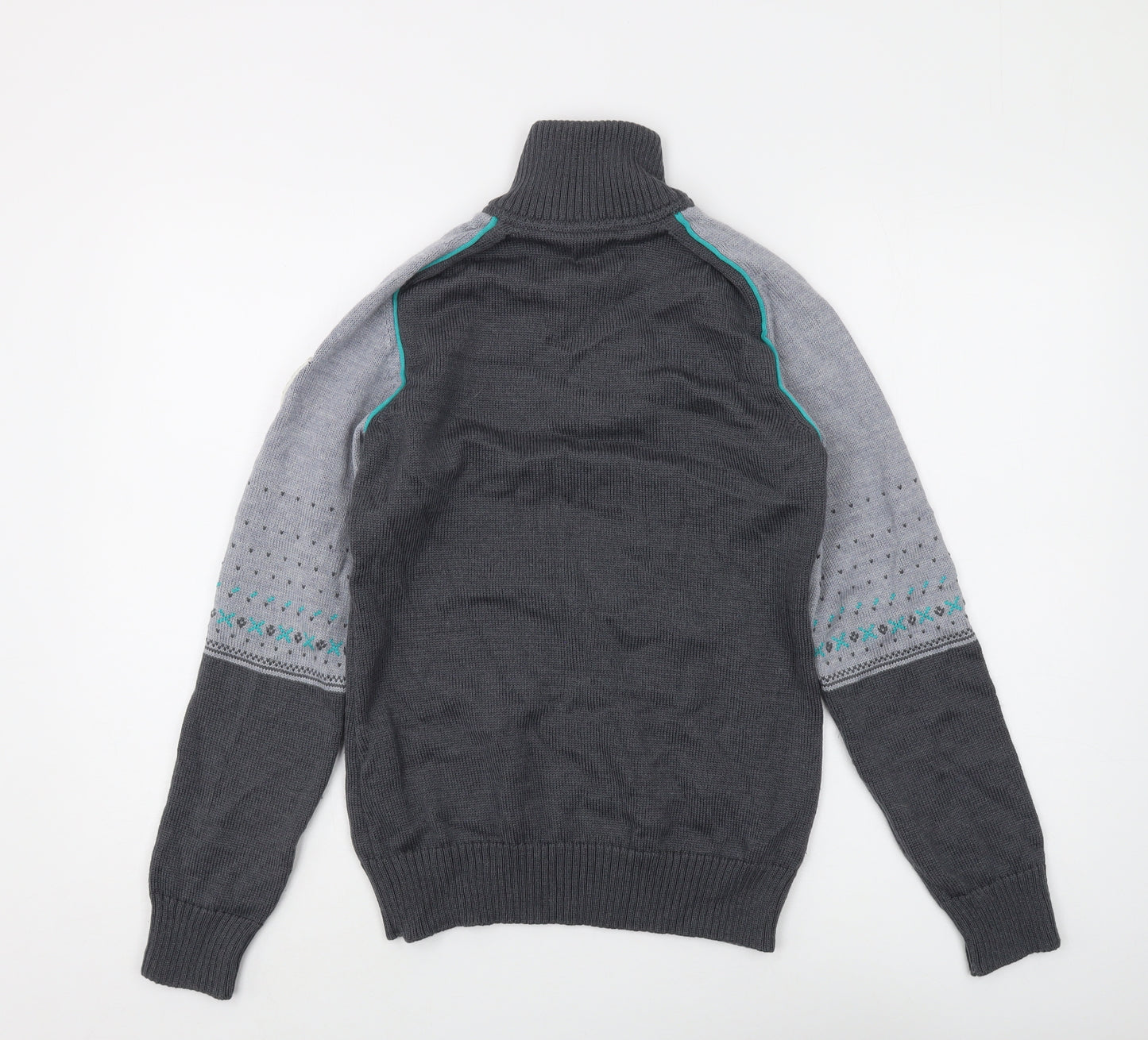 Dale of Norway Men's Grey Pullover Jumper