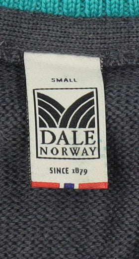 Dale of Norway Men's Grey Pullover Jumper