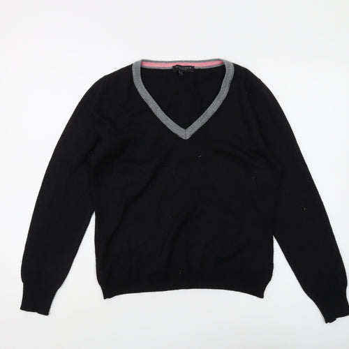 Betty Jackson Studio Women's Black L Pullover Jumper