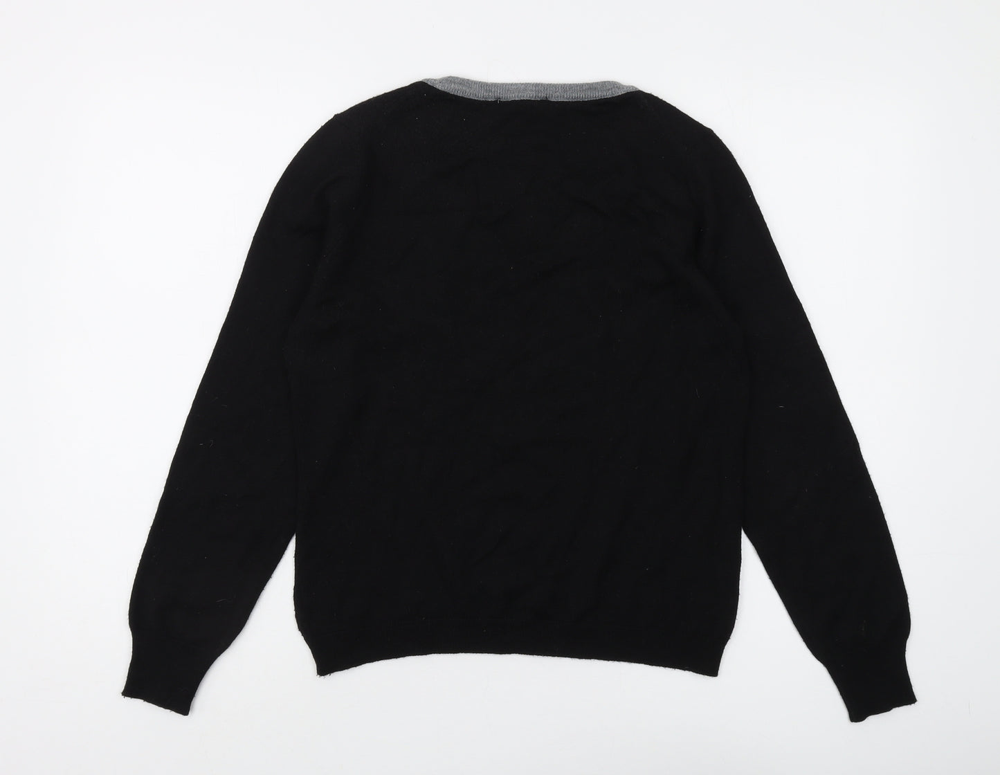 Betty Jackson Studio Women's Black L Pullover Jumper