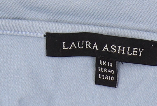 Laura Ashley Women's Blue Camisole Tank, Size 14