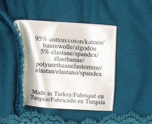 Laura Ashley Women's Blue Camisole Tank Top Size 14