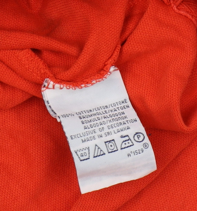 Ralph Lauren Men's Orange Polo Shirt XL Cotton