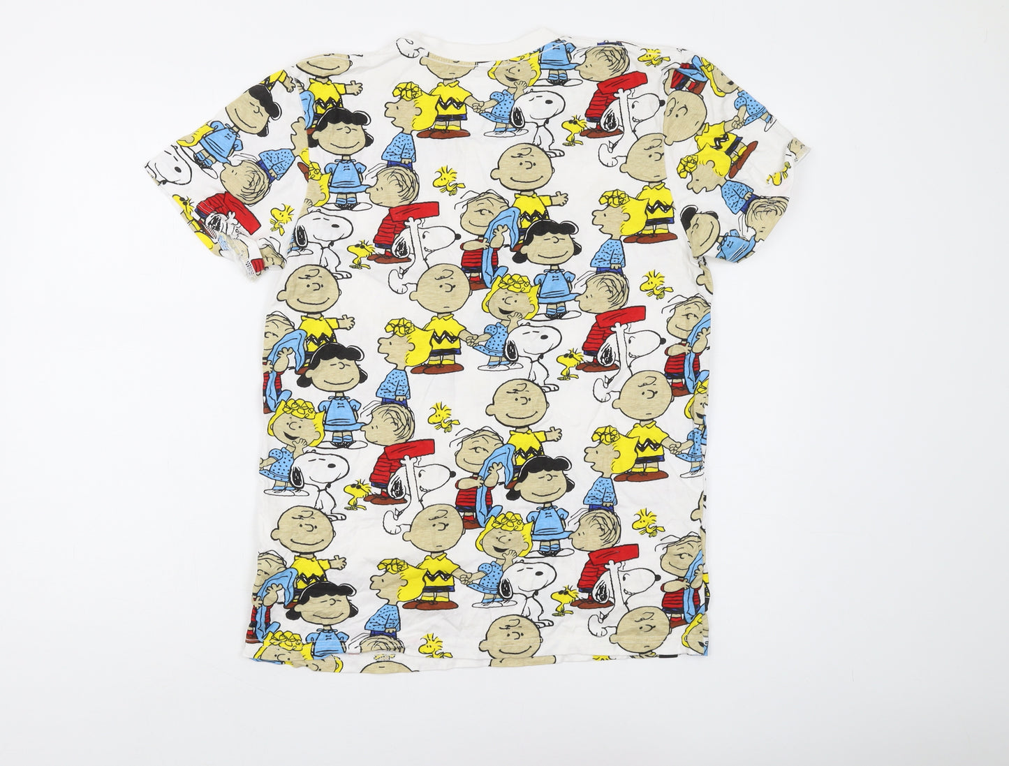 Dedicated Men’s Peanuts Cartoon T-Shirt, Size S Multicoloured