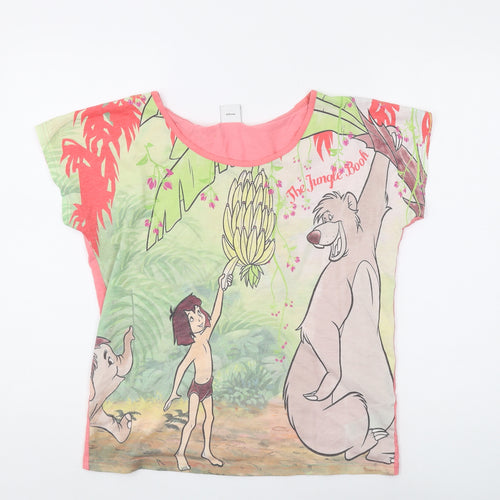 Disney Women's Multicoloured T-Shirt, Size 6, The Jungle Book