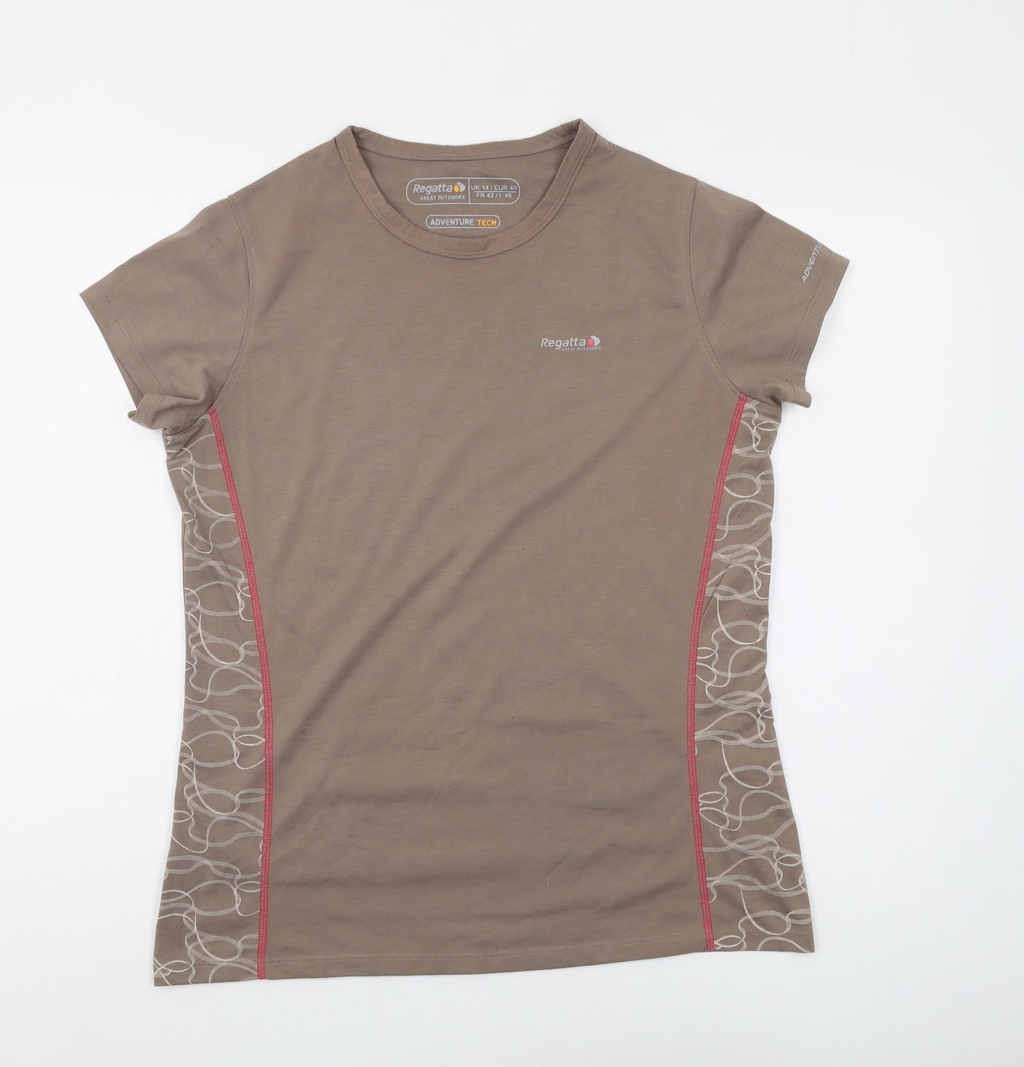 Regatta Women's Brown Short Sleeve T-Shirt Jersey