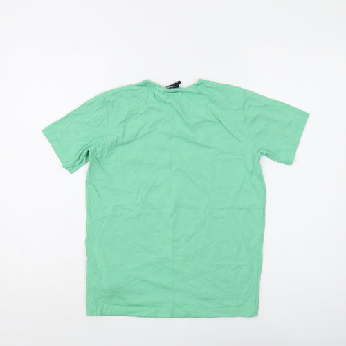 Champion Boys Green Cotton Logo T-Shirt - Size 11-12 Years