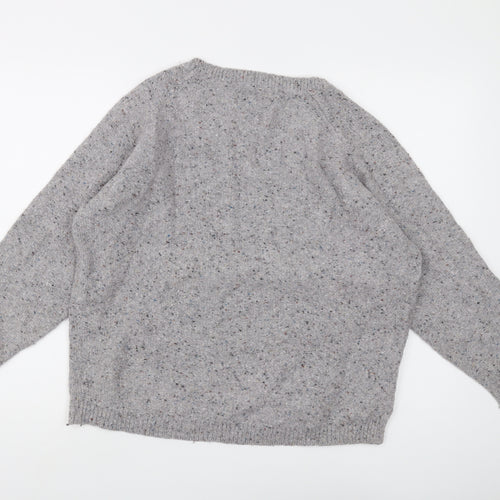 Humanoid Women's XS Grey Wool Cashmere Blend Pullover