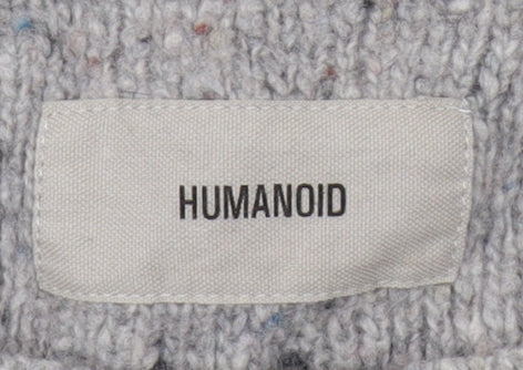 Humanoid Women's XS Grey Wool Cashmere Blend Pullover