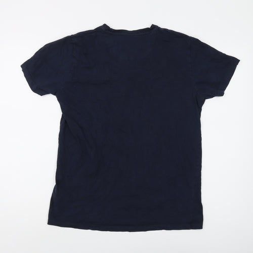 Pierre Cardin Men's Blue T-Shirt, Size L