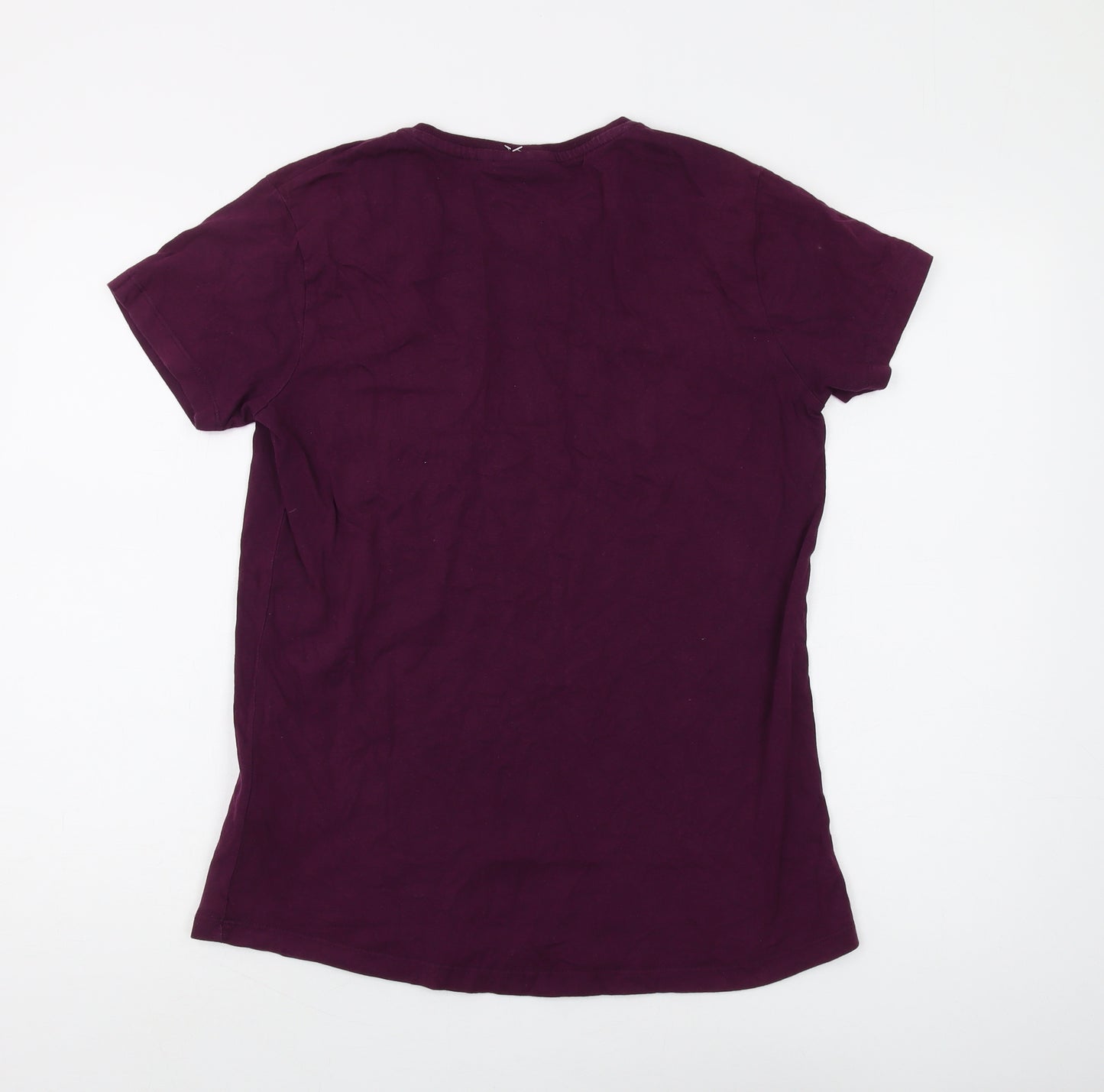 TOG24 Women's Purple Crew Neck T-Shirt Size 12