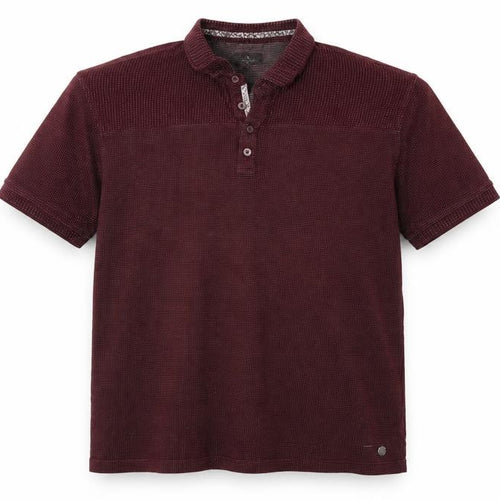 Jeff Banks Men's Red Polo 2XL Short Sleeve Cotton