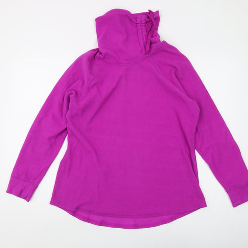 Champion Women’s Purple Pullover Hoodie, Size L