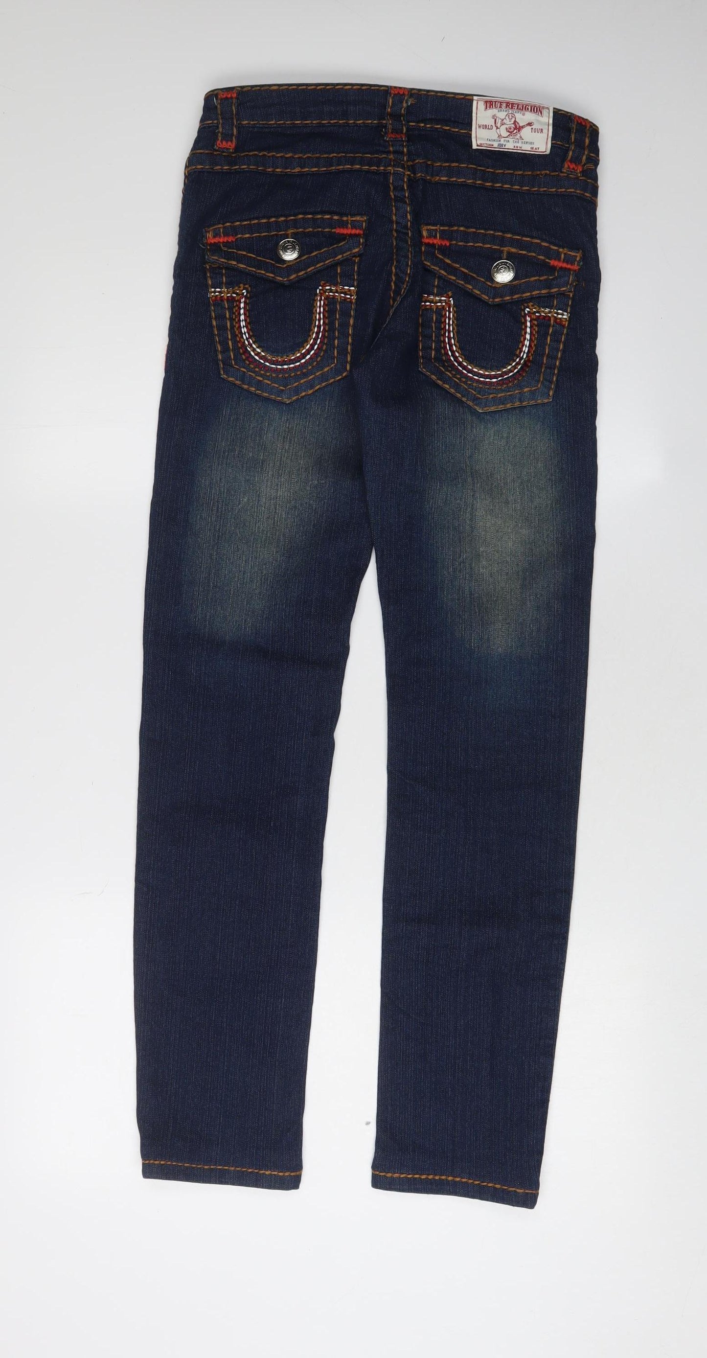 True Religion Women's Blue Skinny Jeans Size 27
