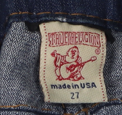 True Religion Women's Blue Skinny Jeans Size 27