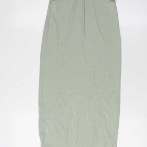 Pink Vanilla Women's Green Slip Dress, Size S, Summer Style