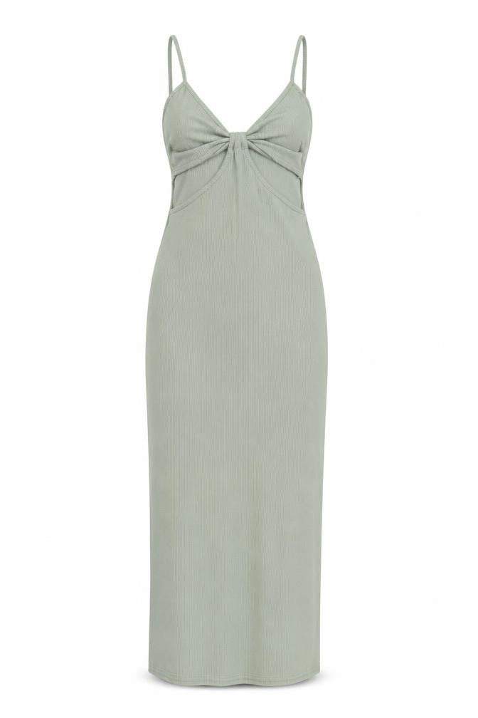 Pink Vanilla Women's Green Slip Dress, Size S, Summer Style