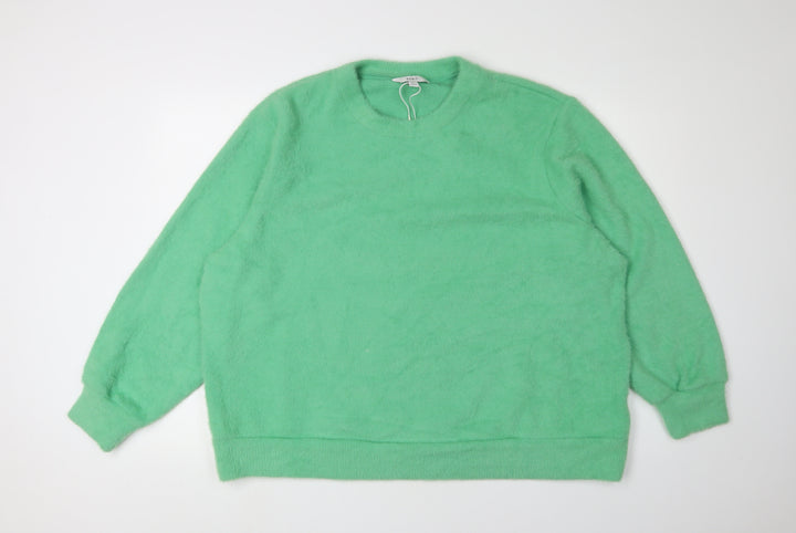 Marks and Spencer Women's Green Pullover Jumper XL