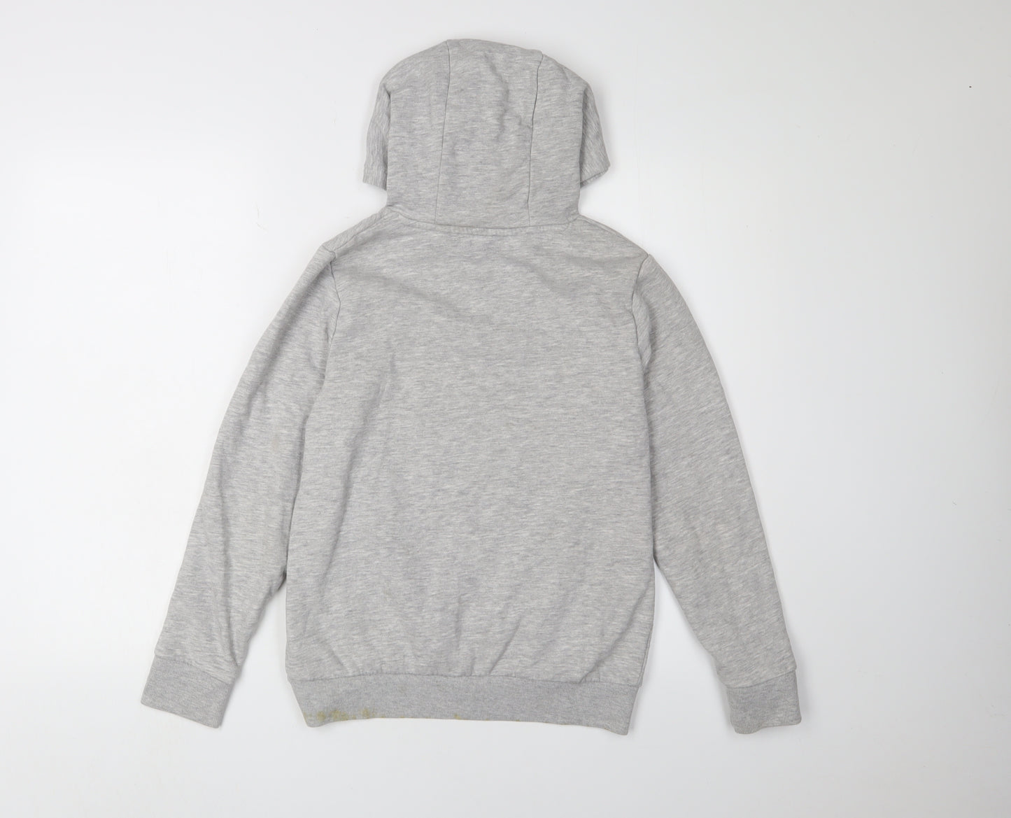Next Boys Grey Pullover Hoodie, 11 Years, Cotton Blend