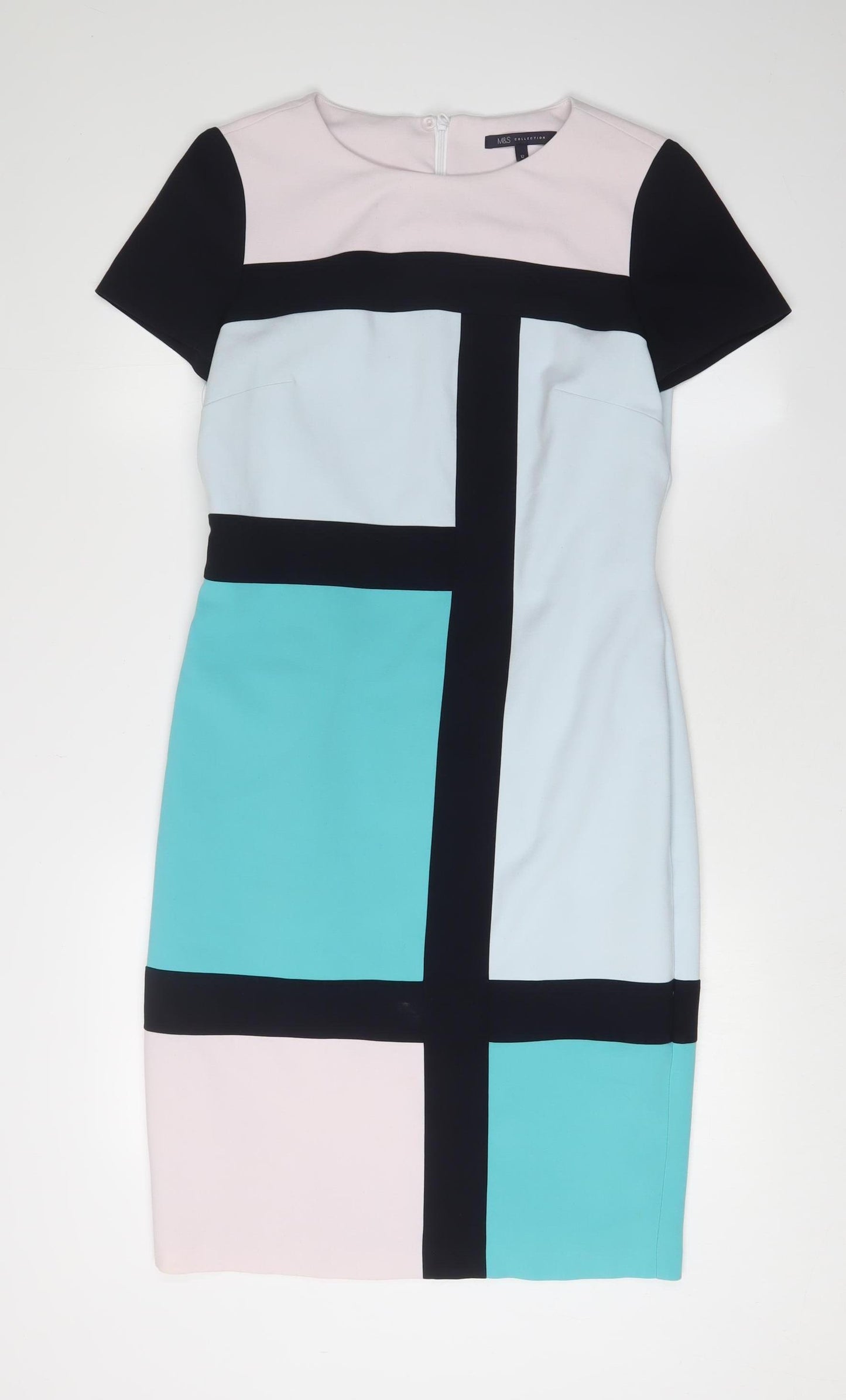 Marks and Spencer Women’s Multicoloured Sheath Dress