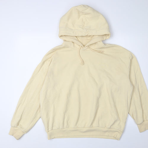 H&M Beige Women's Pullover Hoodie, Size 12