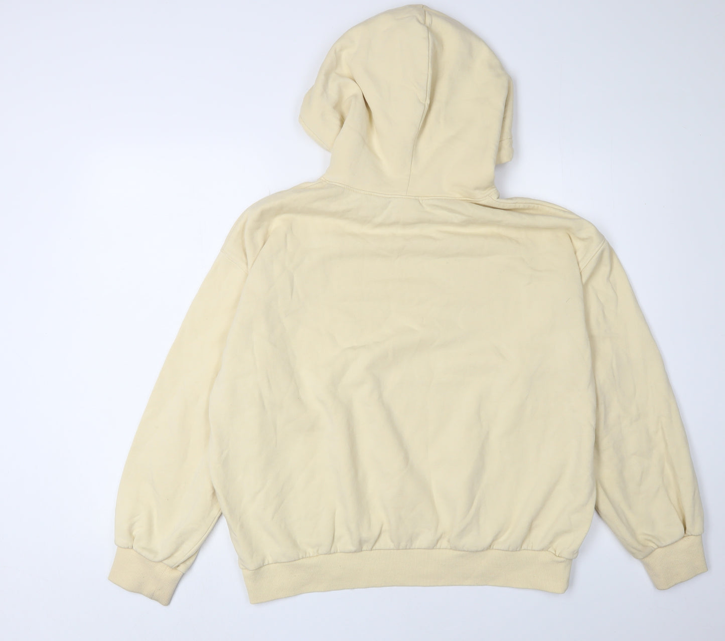 H&M Beige Women's Pullover Hoodie, Size 12