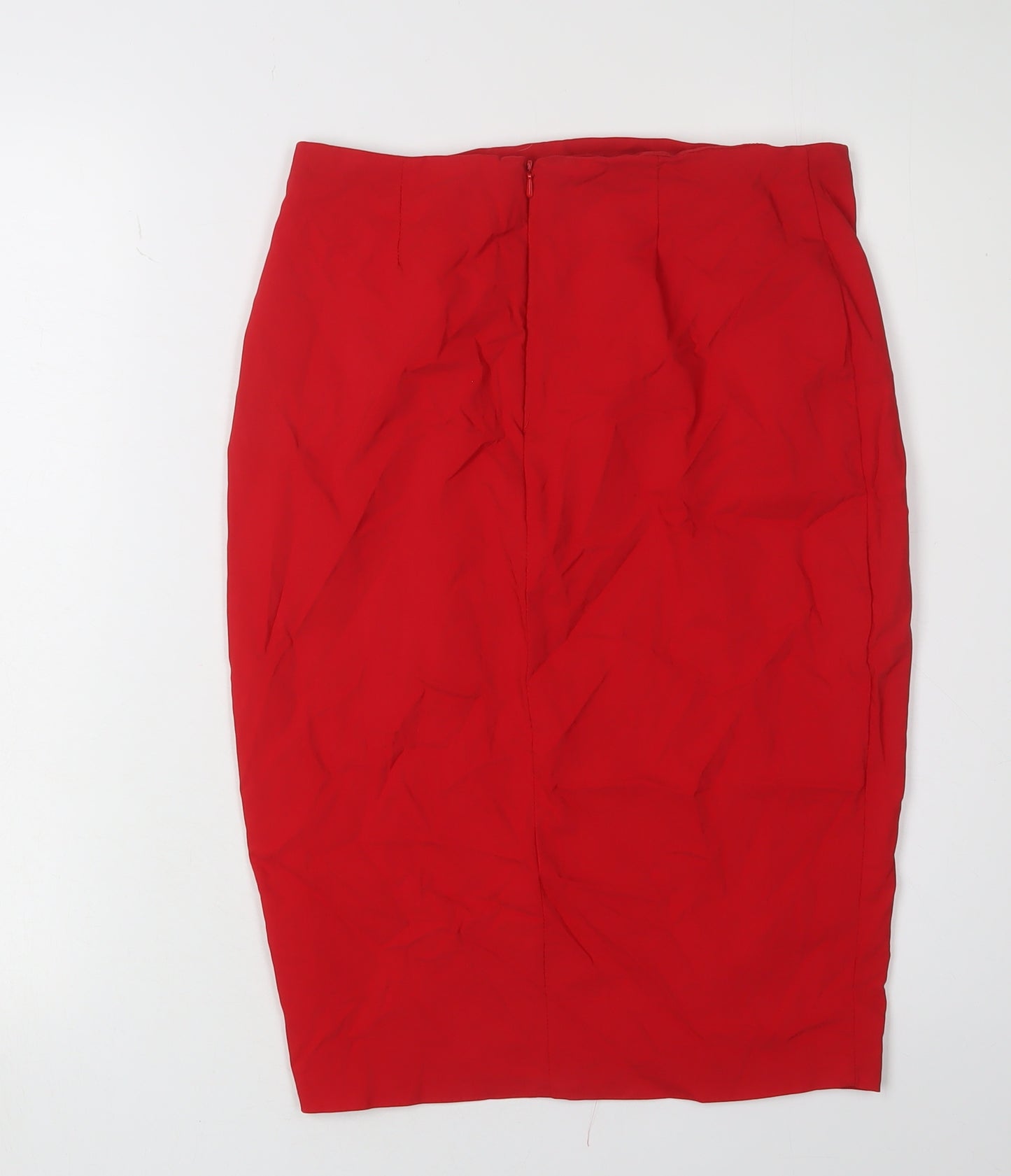 ASOS Women's Red Pencil Skirt Size 12