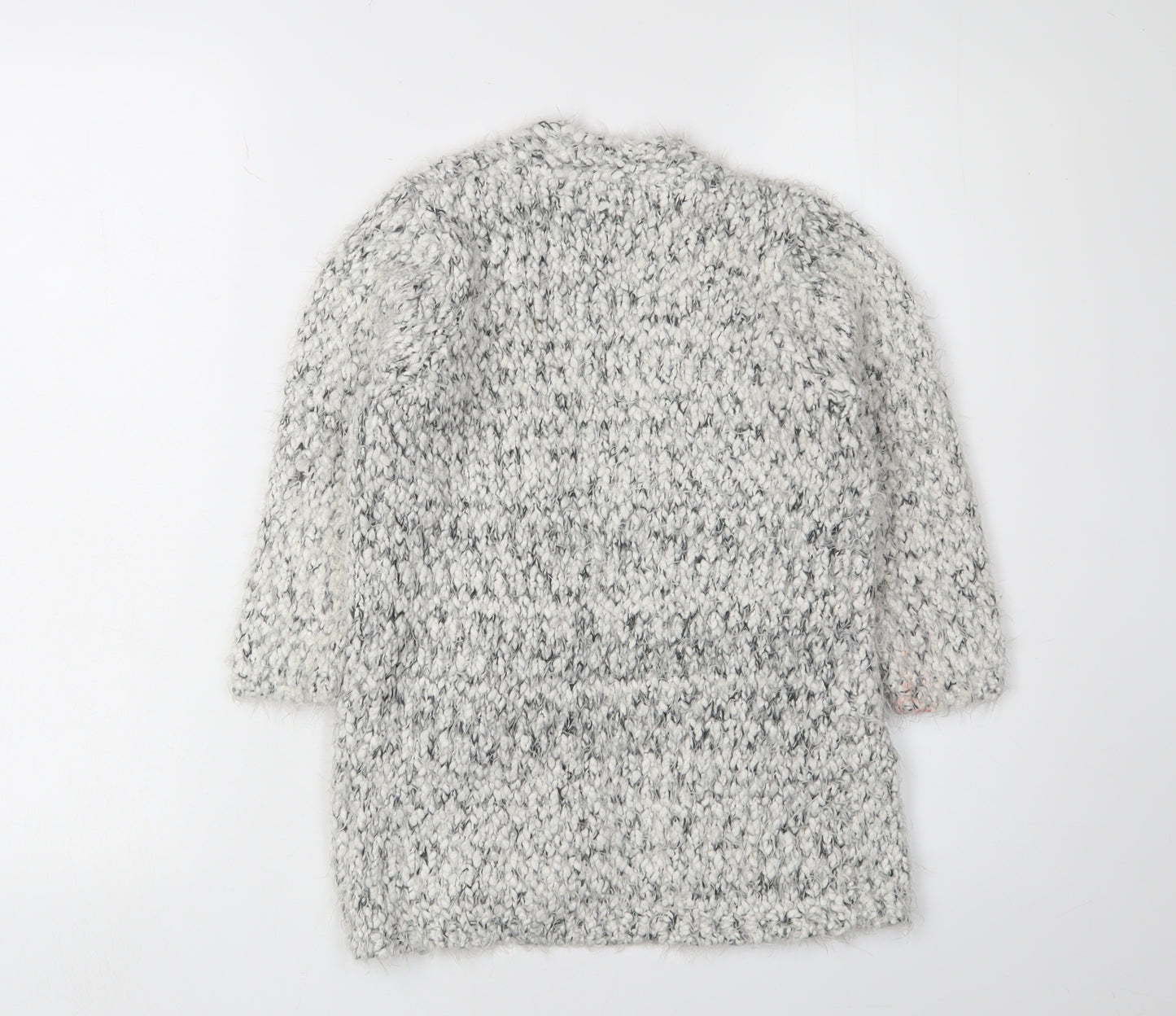 Marks and Spencer Girls Grey Cardigan 7-8 Years