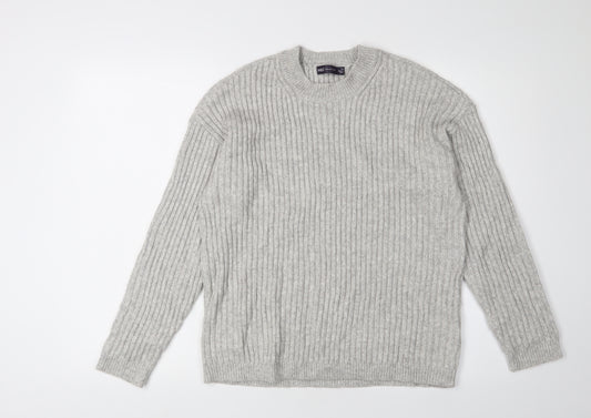 Marks and Spencer Women's Grey M Crew Neck Jumper