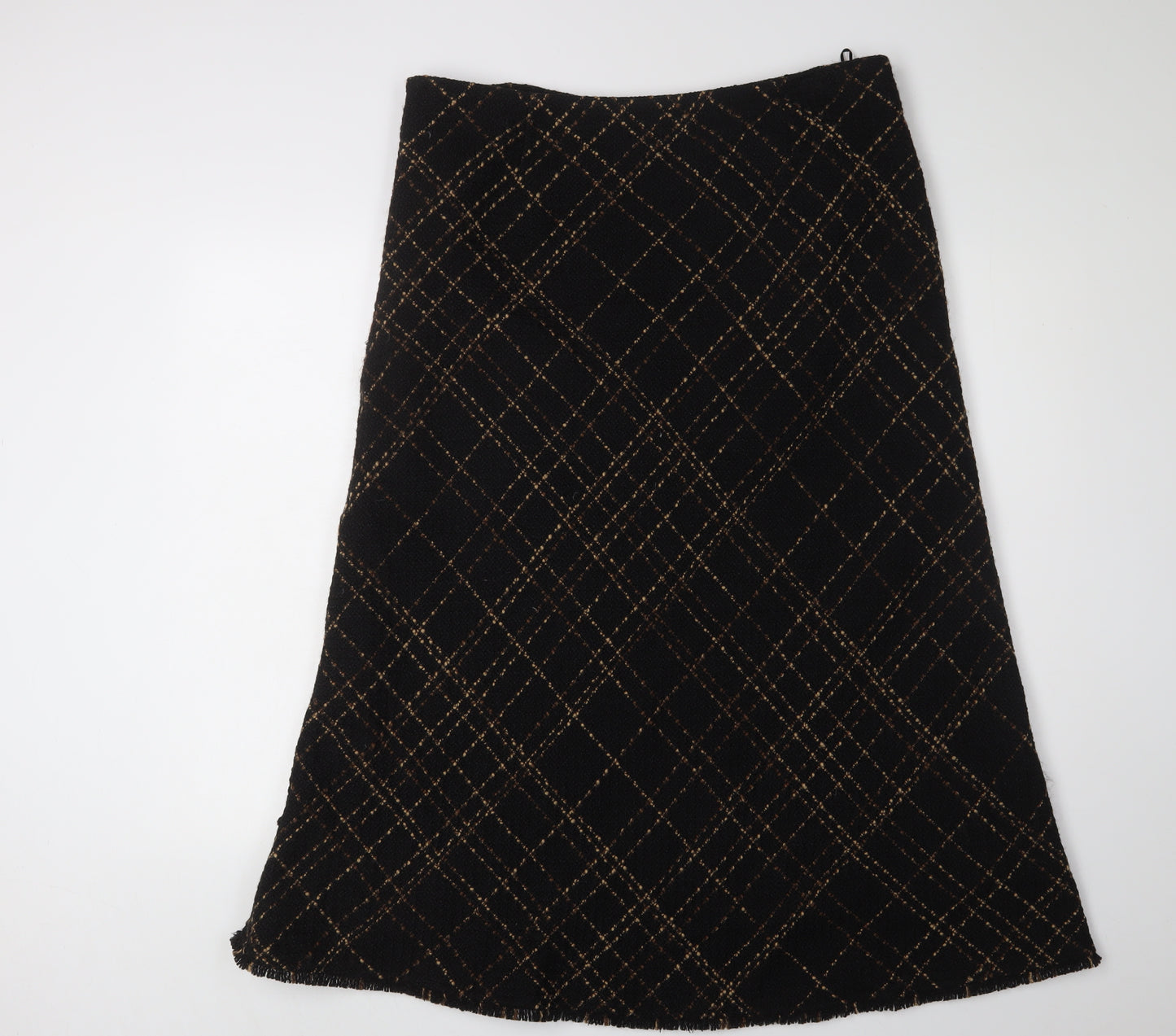 Marks and Spencer Women Black A-Line Skirt Size 18