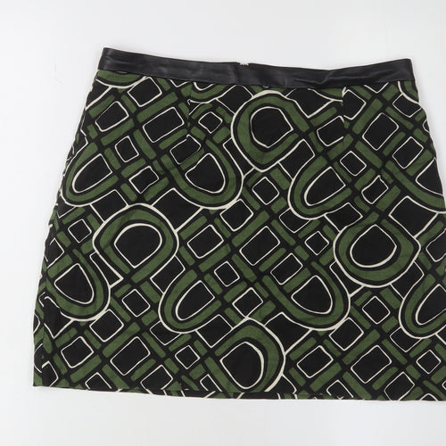 River Island Women's Geometric Skirt - Size 14