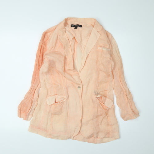 Elizabeth and James Women’s Pink Blazer, Size 12, Casual