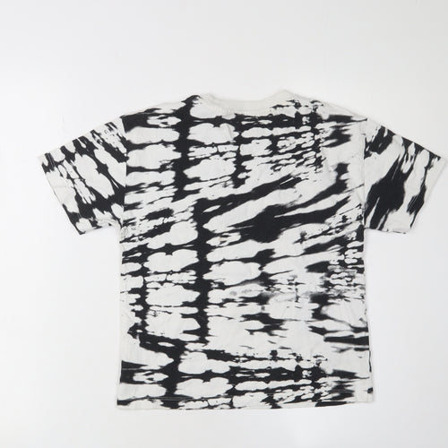 Boys Next Black & White Graphic T-Shirt, 8 Years, Modern Style