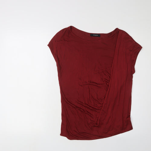 Marks and Spencer Women's Red Blouse Size 10 Basic Style