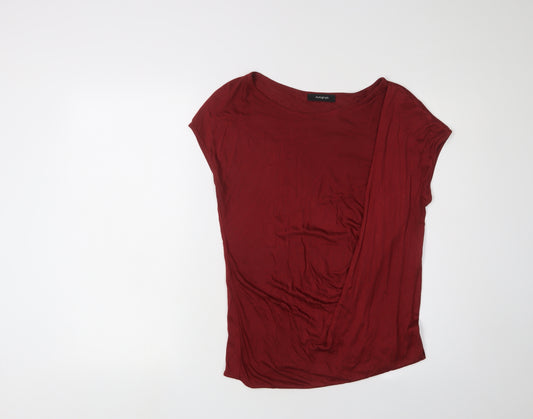 Marks and Spencer Women's Red Blouse Size 10 Basic Style