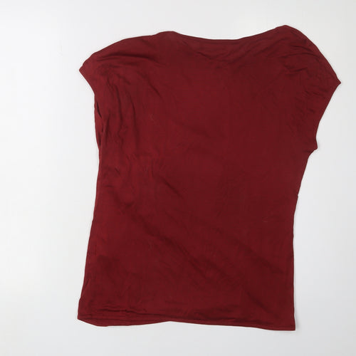 Marks and Spencer Women's Red Blouse Size 10 Basic Style