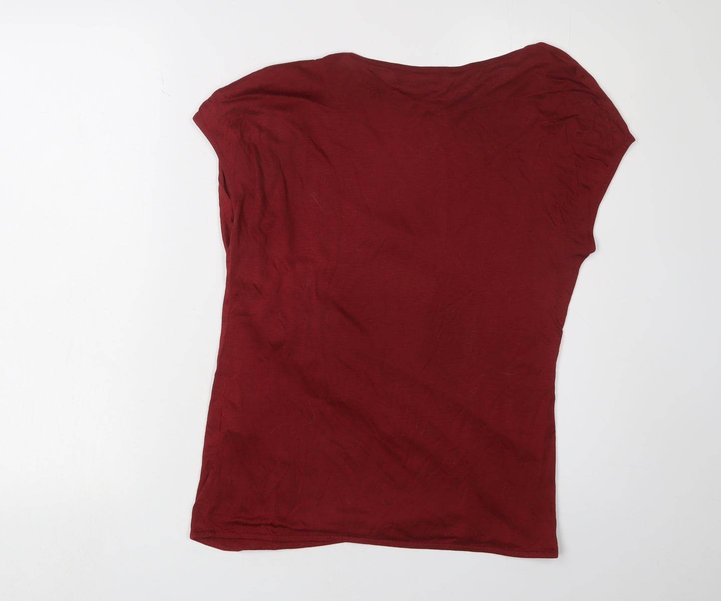 Marks and Spencer Women's Red Blouse Size 10 Basic Style