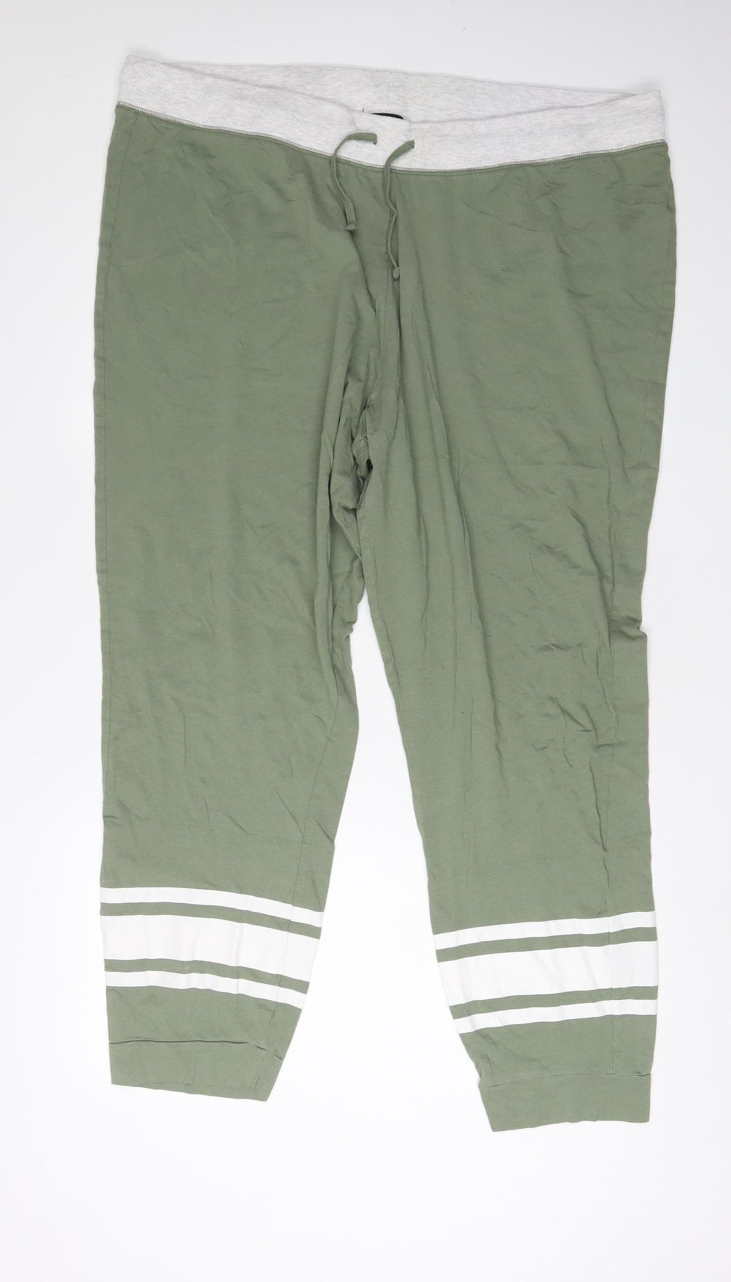 New Look Women's Plus Size Green Joggers, Size 24