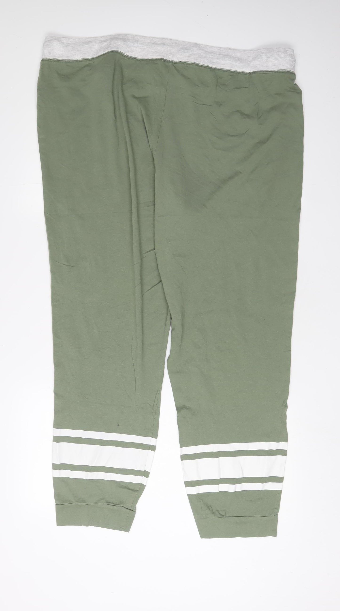 New Look Women's Plus Size Green Joggers, Size 24