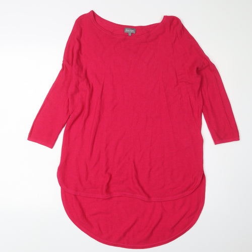 Phase Eight Women's Pink Tunic Jumper, Size S, 3/4 Sleeve