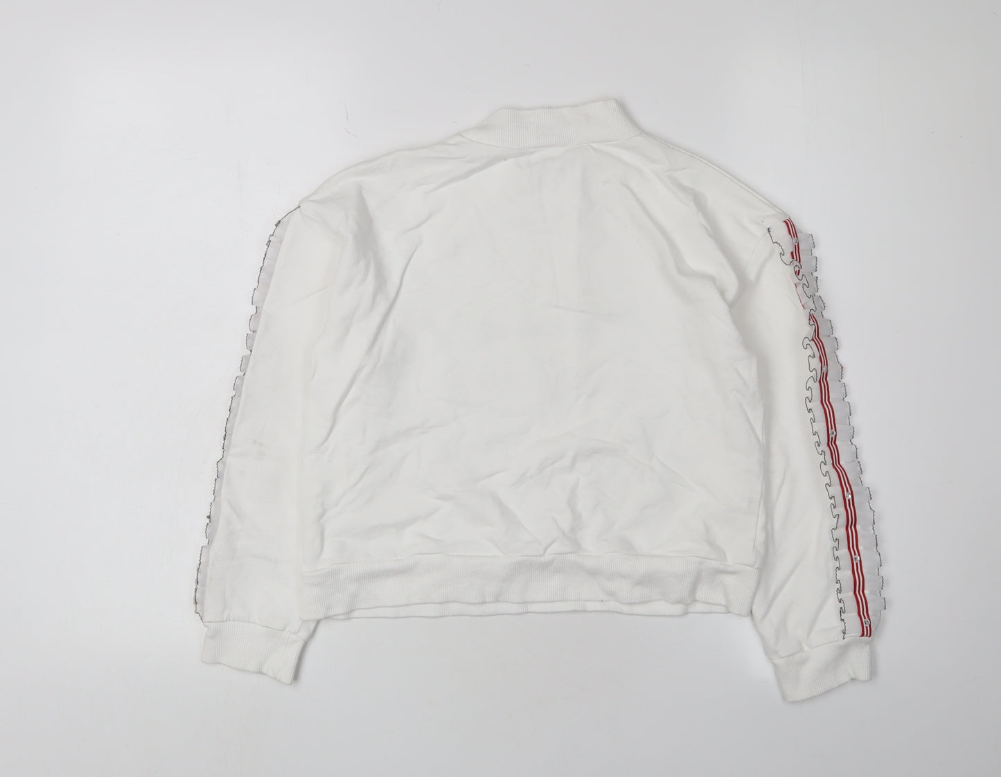 River Island Girls White Graphic Print Sweatshirt 9-10 Years