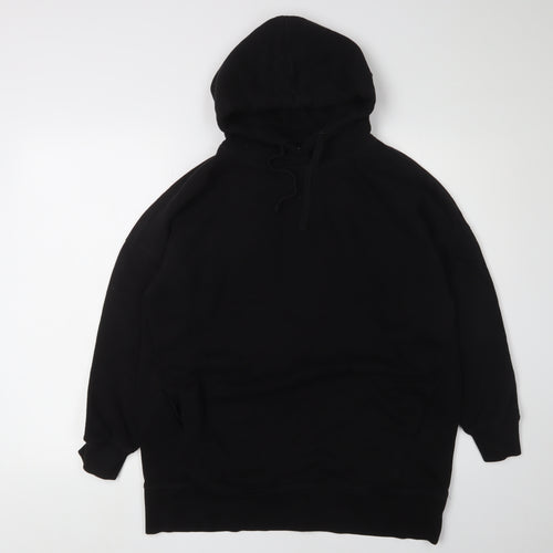 Next Women's Black Pullover Hoodie Size 10 - Casual Fleece