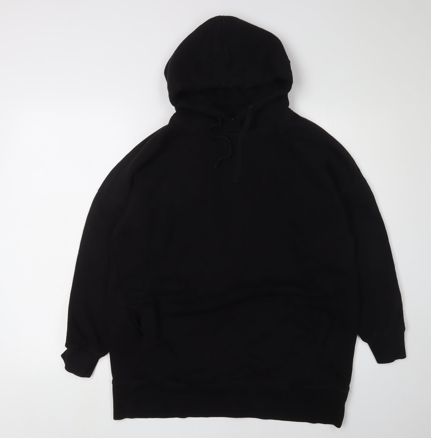 Next Women's Black Pullover Hoodie Size 10 - Casual Fleece