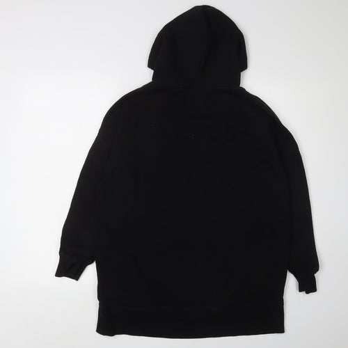 Next Women's Black Pullover Hoodie Size 10 - Casual Fleece