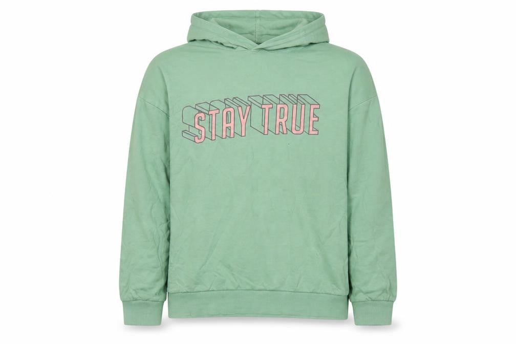Marks and Spencer Girls Green Pullover Hoodie 14-15 Years