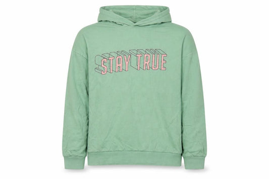Marks and Spencer Girls Green Pullover Hoodie 14-15 Years