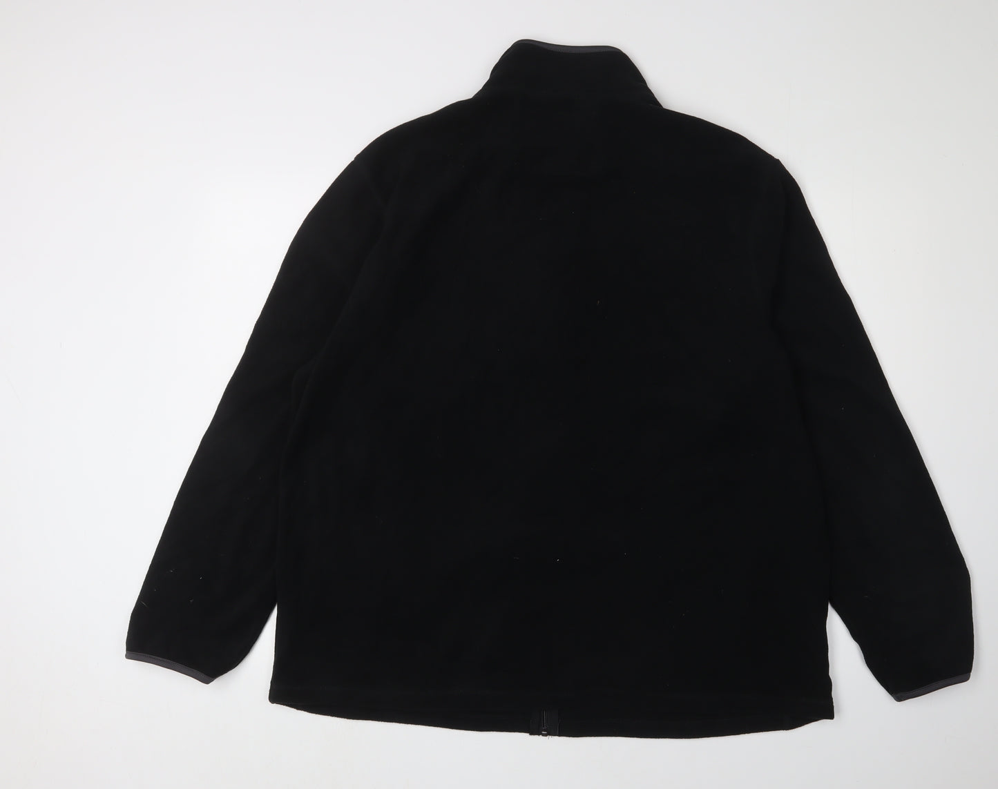 Marks and Spencer Men's Black XL Fleece Jacket Casual
