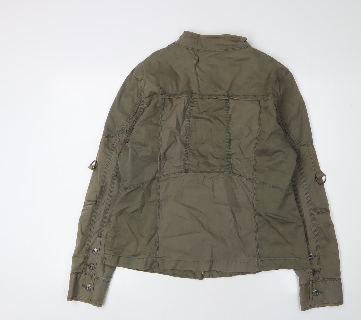 Next Women's Green Military Jacket Size 16