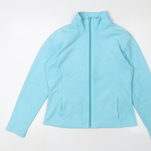 Marks and Spencer Women's Blue Fleece Jacket UK 12
